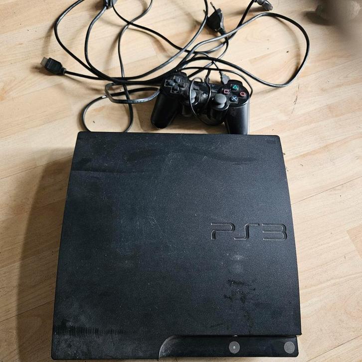 PlayStation 3 (PS3) met controller, Spelcomputers en Games, Spelcomputers | Sony PlayStation 1, Gebruikt, Met 1 controller, Ophalen of Verzenden