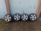 Audi Velgen 17 inch met Kleber Winterbanden, Ophalen, Gebruikt, Banden en Velgen, 17 inch