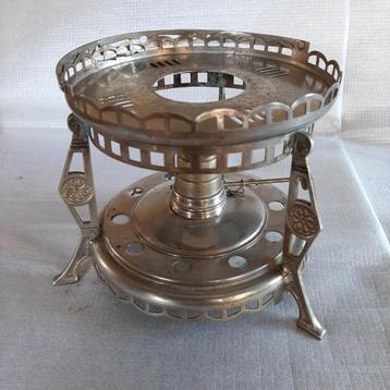 Prachtig oud theelicht, incl. brander beschikbaar voor biedingen