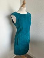 Steps maat L turquoise blauw lederen suede jurk 2485, Kleding | Dames, Jurken, Blauw, Maat 42/44 (L), Ophalen of Verzenden, Zo goed als nieuw