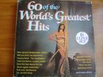 6 lp 's box 60 of the world 's greatest hits, Gebruikt, Ophalen of Verzenden