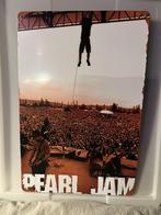 Pearl Jam metalen vintage retro borden., Ophalen of Verzenden, Nieuw