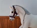 Schleich halster donkerpaars, Ophalen of Verzenden, Zo goed als nieuw, Paard, Beeldje of Figuurtje