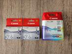 Originele Canon PIXMA 521 inktpatronen, 2x zwart en 1x kleur, Ophalen of Verzenden, Nieuw, Cartridge, Canon