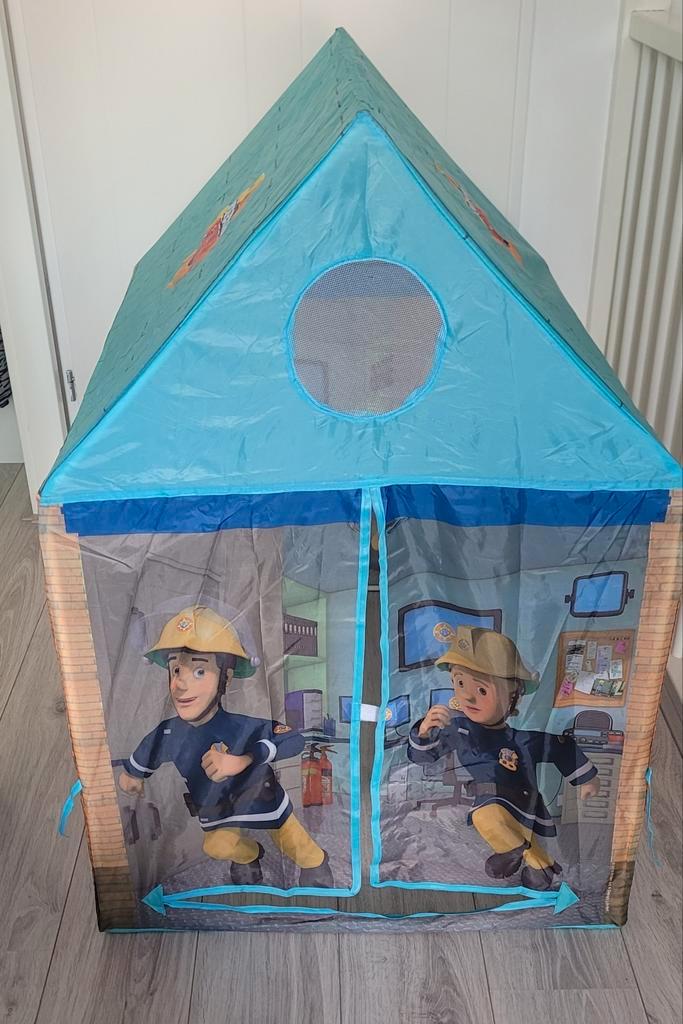 Brandweerman Sam speeltentje, Kinderen en Baby's, Speelgoed | Buiten | Speelhuisjes, Gebruikt, Ophalen of Verzenden