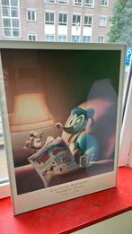 Donald Duck collectors item, Met lijst, Zo goed als nieuw, Rechthoekig Staand, Film en Tv