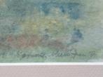 Aquarel Egmond - Ingelijst & Gesigneerd 1984, Verzenden