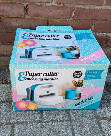 Embossing machine. Starters set. Compleetin doos! beschikbaar voor biedingen