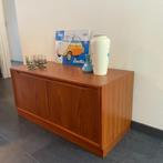 Vintage Deens tv-meubel/laag dressoir van Dyrlund, Ophalen, Gebruikt, Vintage Deens, Teakhout