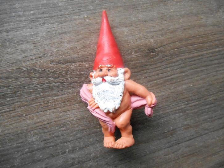 Badtijd - David de kabouter droogt zich af David en Lisa, Verzamelen, Poppetjes en Figuurtjes, Gebruikt, Ophalen of Verzenden