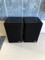BNS 232 SPEAKERS ( NIEUW STAAT ) ZWART, Zo goed als nieuw, 120 watt of meer, Front, Rear of Stereo speakers, Ophalen