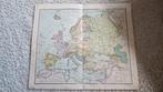 Oude Landkaart van Europa, Gelezen, Landkaart, 1800 tot 2000, Wolters