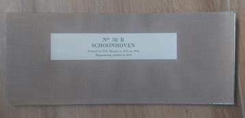 38B Stafkaart 1959 Schoonhoven Oudewater Stolwijk Haastrecht beschikbaar voor biedingen
