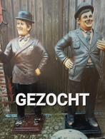 GEZOCHT: Bijzondere Laurel en Hardy beelden GOEDE PRIJS, Antiek en Kunst, Ophalen of Verzenden