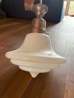 Vintage design hanglamp melkglas, jaren 50, art deco, Huis en Inrichting, Lampen | Hanglampen, Gebruikt, 50 tot 75 cm, Ophalen of Verzenden