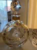 Portugese kristallen karaf Atlantis met 2 glazen, Antiek en Kunst, Antiek | Glas en Kristal, Ophalen of Verzenden