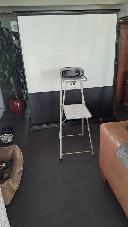 Complete beamer opstelling, Audio, Tv en Foto, Beamers, Gebruikt, Ophalen