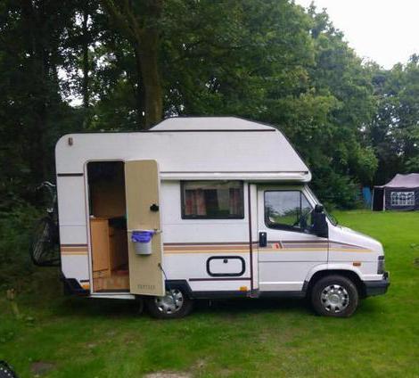 Fiat Talento 290 1.9D 1991, Caravans en Kamperen, Campers, Particulier, tot en met 3, Half-integraal, Fiat, Diesel, Standaard zit