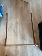 Hangend kledingrek cognac leer kapstok, Kleding | Dames, Kledingrekken, Ophalen, Zo goed als nieuw