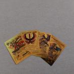 4 Gouden Pokemon Kaarten, Ophalen, Gebruikt, Meerdere kaarten, Foil
