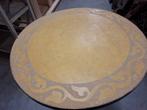 Franse bistro tafel 50cm met gietijzeren onderstel, Ophalen