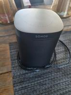 Sonos One (Gen 2) Speaker - Zwart, Audio, Tv en Foto, Luidsprekers, Ophalen, Zo goed als nieuw, Sonos, Minder dan 60 watt