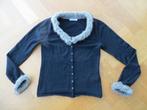 Geddes & Gillmore Vest donker Blauw Lamswol Nylon Bont L, Kleding | Dames, Geddes & Gillmore, Blauw, Maat 42/44 (L), Ophalen of Verzenden