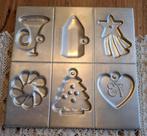 Vintage Aluminium KERST ornament / mal, KOTHUIS ART - TEAM, Gebruikt, -, -, Ophalen of Verzenden