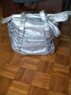 fietstas groot nieuw grijs haken  rits, Ophalen of Verzenden, Nieuw