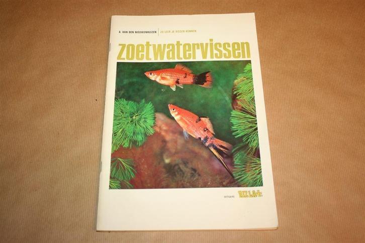 Zo leer je de vissen kennen deel 1: Zoetwatervissen., Boeken, Dieren en Huisdieren, Gelezen, Vogels, Ophalen of Verzenden