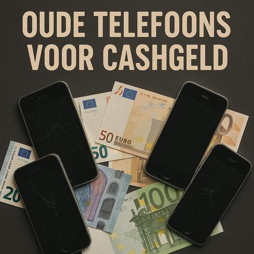 Gezocht: Oude iPhones voor Cashgeld, Telecommunicatie, Mobiele telefoons | Apple iPhone, Zo goed als nieuw, Ophalen of Verzenden