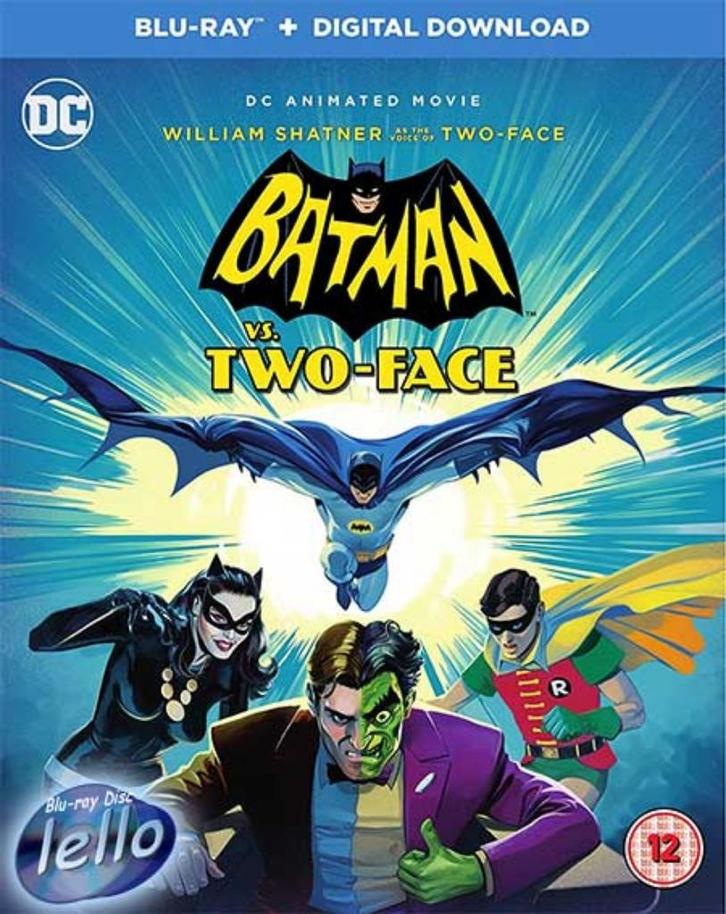 Blu-ray: Batman vs. Two-Face (2017 Adam West, Burt Ward) NN, Cd's en Dvd's, Blu-ray, Nieuw in verpakking, Tekenfilms en Animatie