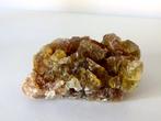 Mineraal bergkristal geel gekleurd met gesteente 5355-m, Ophalen of Verzenden, Mineraal