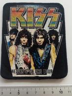 Kiss vrij zeldzame 1984 vintage heavens on fire patch 131, Verzenden, Nieuw, Kleding