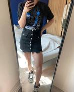 Zwarte denim rok Zara maat XS/S, Ophalen of Verzenden, Zo goed als nieuw, Maat 34 (XS) of kleiner, Boven de knie