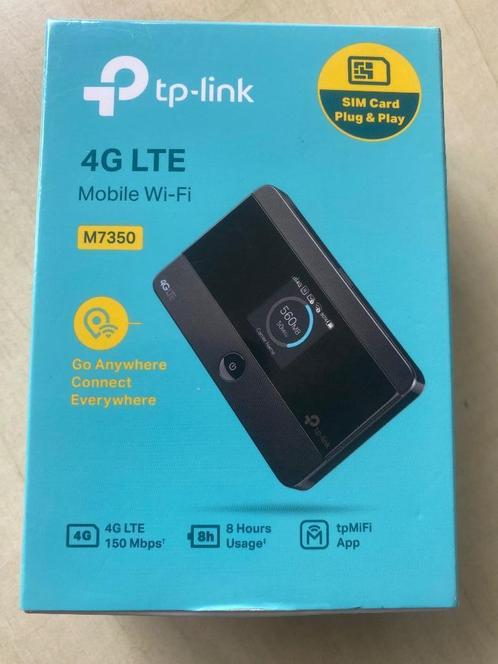 TP-Link M7350-Mobile Wi-Fi TP-Link 4G, Computers en Software, Routers en Modems, Zo goed als nieuw, Router met modem, Ophalen