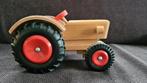 Prachtige oldtimer houten tractor VERO DDR, Kinderen en Baby's, Ophalen of Verzenden, Duw- of Trekspeelgoed