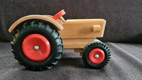 Prachtige oldtimer houten tractor VERO DDR, Kinderen en Baby's, Speelgoed | Houten speelgoed, Duw- of Trekspeelgoed, Ophalen of Verzenden