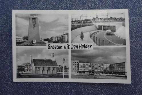 Den Helder. Groeten uit Den Helder, Verzamelen, Ansichtkaarten | Nederland, Gelopen, Noord-Holland, 1940 tot 1960, Ophalen of Verzenden