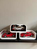 3x Ferarri Burago in originele doos, Italia, Auto, Burago, Ophalen of Verzenden
