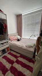 Boxspring IKEA 160x200, Huis en Inrichting, Ophalen, Gebruikt, Beige, Tweepersoons