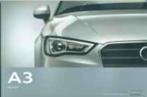 Audi A3 e/o S3 of Cabriolet catalogus/auto folder '97 - '15, Boeken, Verzenden, Zo goed als nieuw, Audi