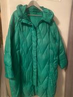 Groene jas maat:42, Kleding | Dames, Grote Maten, Ophalen of Verzenden, Zo goed als nieuw, Groen, Jas of Mantel