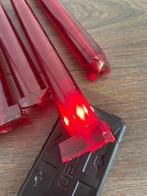 Bakeliet 7 Antieke Kaarshouders onbewerkt 867 Grams, Ophalen of Verzenden, Overige materialen