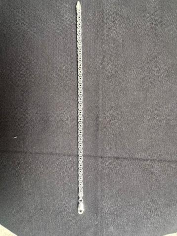 Zilveren Armbandje 19,5cm beschikbaar voor biedingen