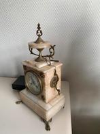 Marmer Schouwklok., Antiek en Kunst, Antiek | Klokken, Ophalen