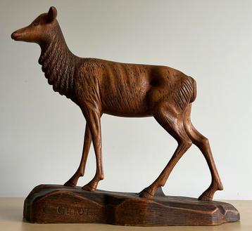 Antiek houtsnijwerk GEORGES LUCIEN GUYOT (Parijs 1885-1973)? beschikbaar voor biedingen