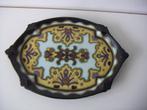 Arnhem plateel keramiek schaal / dienblad jr.ca.1915. Medal., Ophalen of Verzenden