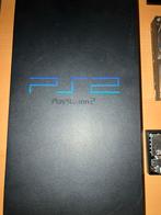 PlayStation 2 Zwart - Inclusief accessoires, Spelcomputers en Games, Spelcomputers | Sony PlayStation 2, Gebruikt, Ophalen of Verzenden