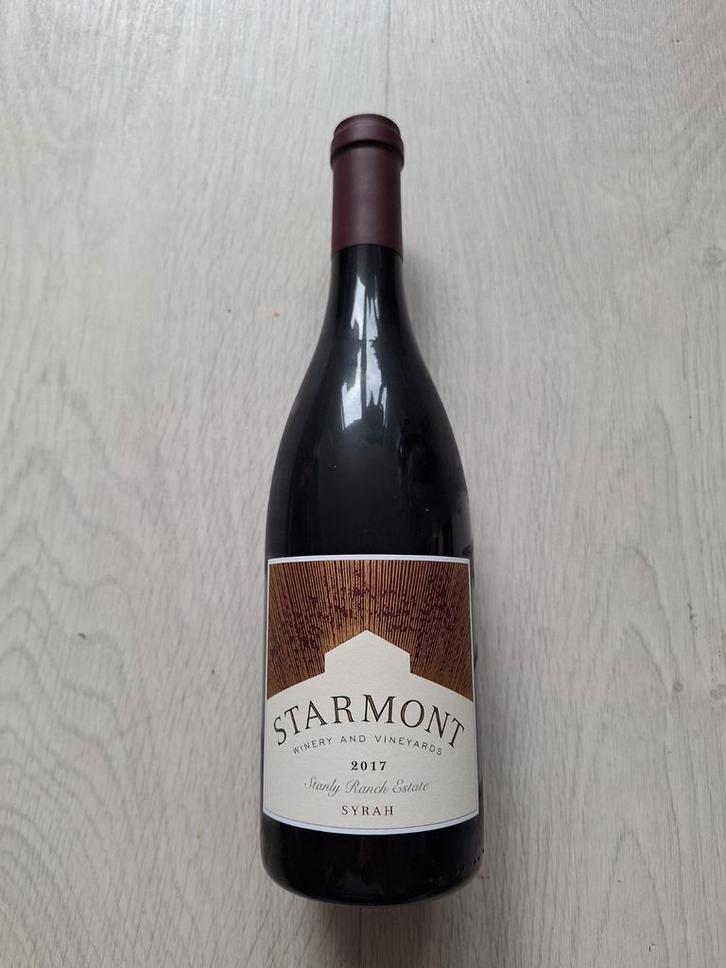 Amerikaanse syrah uit Napa Valley, Verzamelen, Wijnen, Nieuw, Rode wijn, Noord-Amerika, Vol, Ophalen of Verzenden